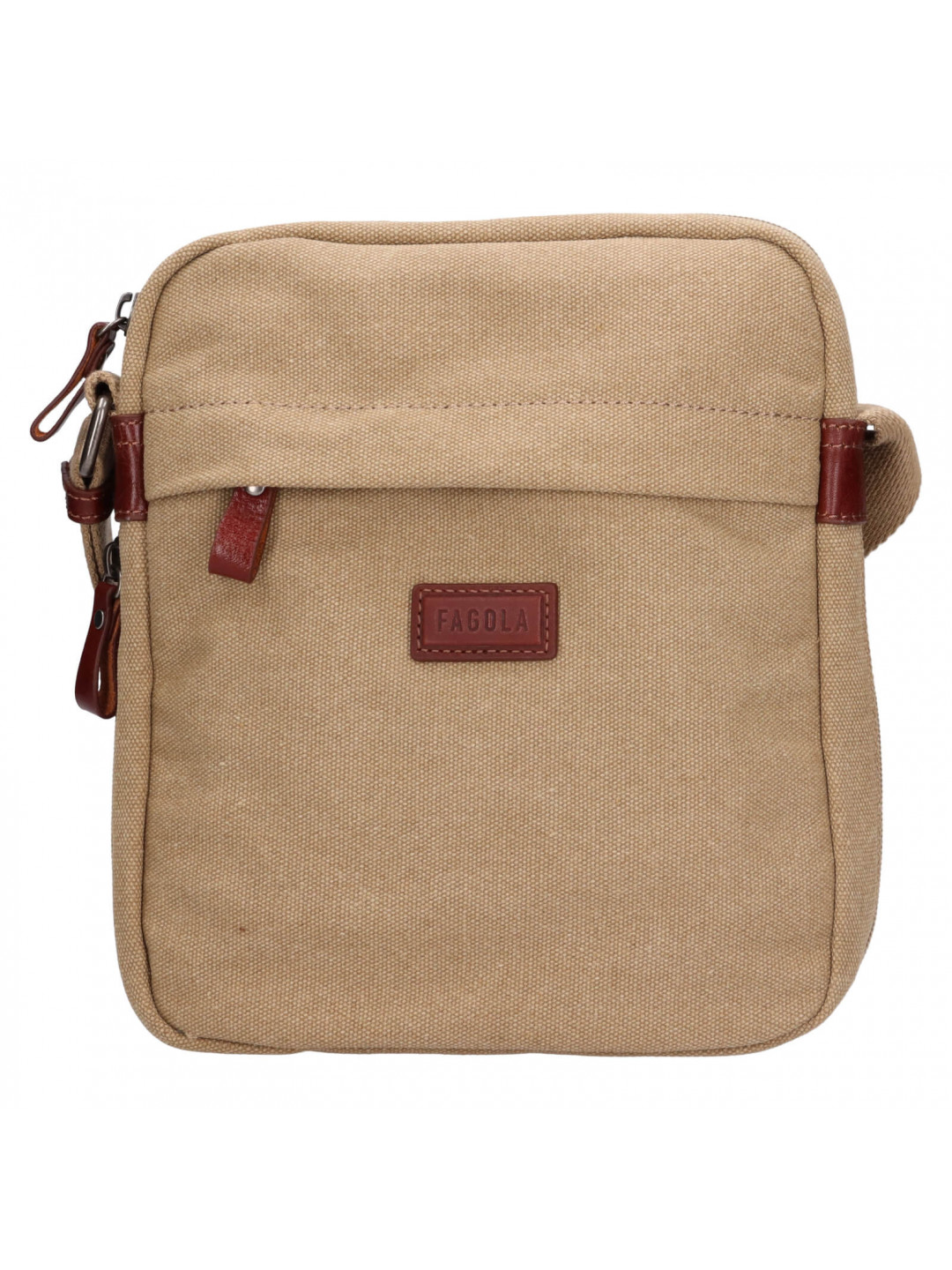 Pánská taška přes rameno Fagola Mateo – béžová